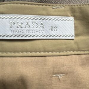 Prada Men's Khaki Chinos